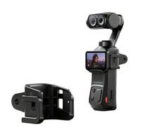 Générique Cadre d'extension Multifonction pour Insta360 Luna Ultra, Support à Double Griffe à Fixation Rapide avec Mousse Anti-Vent intégrée - Accessoires pour caméra d'action