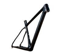 Générique Cadre en Carbone 29er vélo Semi-Rigide T47 Cadres de 29 Montagne(Black Matte,17inch Matte)