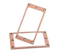 Générique Cadre en Métal Marron Installation Stable et Intégration 2 Pièces pour Double Micro Guitare Électrique pour Enregistrements Professionnels en Studio