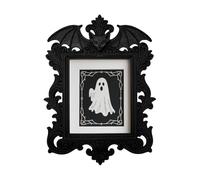 Générique Cadre Photo Chauve-Souris,Décorations Halloween Cadre Murale 3D Chauve-Souris - Ornements Festifs pour Bureau Étagère Bibliothèque Anniversaire Mariage Chambre