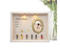 Générique Cadre photo de musée miniature - Commémoratif Esthétique DIY - Cadre d'Art pour Mini Musée - Pour la famille, décoration intérieure, chambre d'enfant, bureau, la table, fêtes et