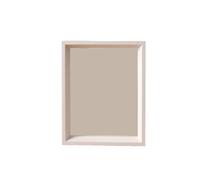 Générique Cadre Photo en Acrylique Transparent Double Face, vitrine Polyvalente for spécimens et œuvres d'art, Image for la décoration de Maison du Bureau(Brown,21x29.7cm A4)