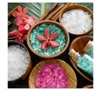 Générique Cadre Toile Tableau Zen - Spa - Sels de Bain - 28 x 28 cm (M4)