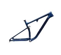 Générique Cadre VTT Tout-Suspendu 29 Pouces, Poids Total XC(Blue,19 inch (176-190cm))