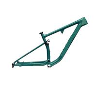 Générique Cadre VTT Trail II Pro 29 Pouces en Carbone, léger et Tout Suspendu, for Cross-Country(Green,17 inch (165-175cm))