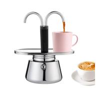 Générique Cafetière en Acier Bouilloire à café en acier inoxydable