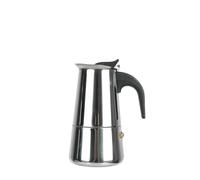 Générique Cafetière italienne Moka en acier inoxydable, 2/4/6 tasses, filtre, for la cuisine(100ml)