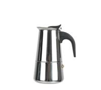 Générique Cafetière italienne Moka en acier inoxydable, 2/4/6 tasses, filtre, for la cuisine(200ml)