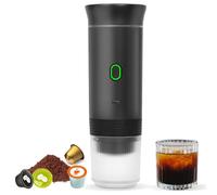 Générique Cafetière portable, machine à café électrique portable - Cafetière à main,Gadgets de voyage, dispositif d'rechargeable professionnel pour la randonnée en camping-car pour VR