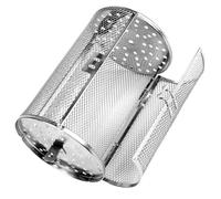 Générique Cage à Rôtir en INOX Antirouille pour Four Électrique Grille Rotative Multifonction pour Barbecue Cuisine Extérieure Support Cuisson Homogène pour Légumes Noix et Châtaignes