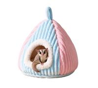 Générique Cage Breeding Bird Cave Bed for Cold Weather Parrot | Bird Nest for Cage Soft Plush Warm Thickened Enclosed Hammock for Hamster Sugar Glider Conure Cockatiel Canary Finch