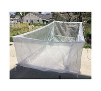 Générique Cage de barrière d'élevage en résille for empêcher Les crevettes d'élevage de glissements de Terrain(White Size 2X1X1m)