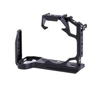 Générique Cage de caméra en Aluminium de Style Lapin, Compatible avec Panasonic S5M2, avec Interface d'extension Multi-Trous for la Prise de Vue vidéo(Black)
