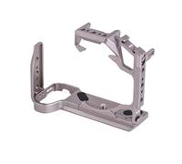 Générique Cage de caméra en Aluminium de Style Lapin, Compatible avec Panasonic S5M2, avec Interface d'extension Multi-Trous for la Prise de Vue vidéo(Titanium)