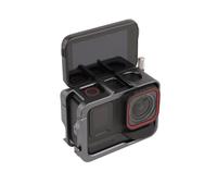Générique Cage en métal à dégagement Rapide pour Insta360 Ace Pro 2 / Ace Pro/Ace Etui de Protection Durable Cage en Aluminium pour Cadre de caméra avec Fixation par Griffe Froide Accessoires