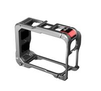 Générique Cage en métal à dégagement Rapide pour Insta360 Ace Pro 2 Cadre de Protection en métal Boîtier en Aluminium Cage de Protection en métal Support de Montage Cadre Cage
