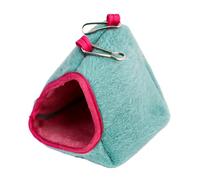 Générique Cage Hamster House - Winter Nest Hook, Pet Hammock for Chinchilla, Premium Quality Nest, Long Lasting Fabric Base with Hanging Hooks, Robust Bedding Tool for Playing and Sleeping
