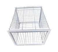 Générique Cage pour Pigeon Cage à Oiseaux Collecteur Automatique Portabilité Structure Renforcée Fer Adapté pour Fermes Entrepôts Jardins Garages, Entrée à 2 Voies