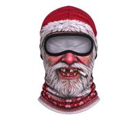Générique Cagoule De Ski Tour de Cou Coupe-Vent Père Noël | Cagoule intégrale de ski pour temps froid Pour femme homme Noël Halloween fête extérieur sport de neige
