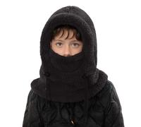 Générique Cagoule Enfant Garcon Fille Bonnet Unisexe Hiver Chaud Ensamble Balaclava Casquette Polaire Chapeau Cape Bob Cagoule d'hiver Thermique Echarpe 3 in 1 Thermique