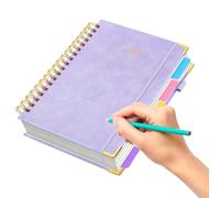 Générique Cahier à ligné, grands cahiers B5 avec séparateur amovible - Bloc-notes de 300 pages pour étudiants, enseignants, réunions, notes d'étude, prise de notes à l'école à la maison