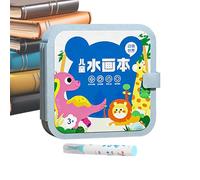 Générique Cahier de Coloriage à l'Eau - Activités de Dessin Éducatives | Ensemble Livre de Gribouillage Effaçable pour | Pour Étudiants Jeunes Garçons Voyage Halloween Pâques Noël Classe