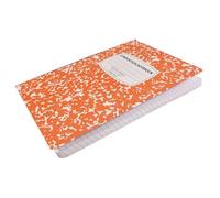 Générique Cahier De Composition À Grands Carreaux | 100 Pages Papier Épais 25,9x18,3 cm | Cahier À Réglure Planning | pour École Bureau Devoirs Journal Planification
