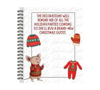 Générique Cahier DIY Cartes De Noël Carnet à de vœux festifs