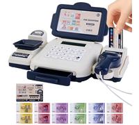 Générique Caisse Enregistreuse Jouet pour - Scanner Complet Apprentissage Mathématiques Jeu de Shopping | Jouet Éducatif avec Calculatrice | pour Garçons Filles et d'Âge Préscolaire