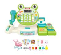 Générique Caisse enregistreuse pour, Jouet de Caisse enregistreuse | interactifs de caissier de supermarché | Ensemble de Jeu d'épicerie, Caisse éducative pour Tout-Petits pour Filles et garçons