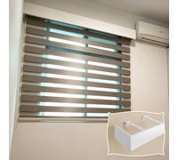 Générique Caisson de Rideau Extra Long - sans Rail, kit de corniche Murale, Bloc décoratif, 2,2 m (7,2 pi) - Idéal pour la décoration intérieure