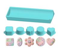Générique Cake Pop Cutter - Baking Press Tool Set with Molding Tray, Cake Pop Maker for Dessert Preparation, Easy Treat Shaping Kit for Birthday Party Wedding Holiday Celebration Family Gatherings