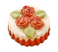 Générique Cake Shaped Natural, Hamster Chews, Teeth Care Toys for Bunny, Guinea Pig, Hamster, Chinchilla, Small Animals, Plays and Chew Toy, About 8cm Size, Sturdy and Fun