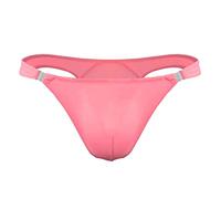 Générique Calecon Homme Boxer Homme, sous-vêtements Homme en Soie Glacée Translucide à Taille Basse Modèles G-String et Tanga Confortables