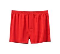 Générique Caleçon Homme Festif sous Vetement Homme Rouge Grand Mariage Maison Pyjama Et Confortable Boxer Respirant Parfait pour Fêtes