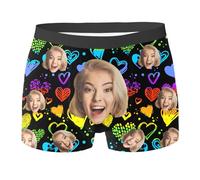 Générique Calecon Homme, sous-vêtements Homme Personnalisés avec Photo - Cadeau Original et Intime pour Petit ou Époux