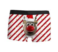 Générique Caleçon Personnalisé Homme - Boxer Sport Noël en Coton, Microfibre, Shorty Transparent - Sous-Vêtements Rigolos Pas Cher