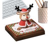 Générique Calendrier 2026 Avec Thème Horloge - Planificateur Mémo Avec Design De Cerf | Calendrier Sculpture En Papier 3D À Pages Détachables,Pour Femmes Hommes Enseignant École Salle De Classe