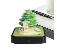 Générique Calendrier 3D Bloc-notes design artistique arbre et maison