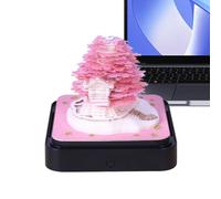 Générique Calendrier 3D Bloc-notes design artistique arbre et maison