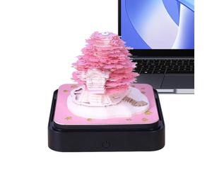 Générique Calendrier 3D Bloc-notes design artistique arbre et maison