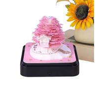 Générique Calendrier 3D Motif Arbre Maison Art Planificateur Loisirs