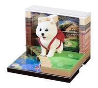 Générique Calendrier de bureau 3D, 3,35 x 3,35 x 2,68 pouces 2026 PAD DE NOTE DE BURE