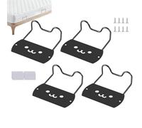 Générique Cales Anti-Dérapage pour Matelas - Lot de 4 Adorable Maintenant de Matelas,Cale Anti-Glissement Literie pour Canapé Sol Chambre Voyage | Literie Stable Sécurisée pour Maison