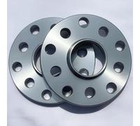 Générique Cales Plaque Adaptateurs D'entretoise Roue 12mm 2 Pièces PCD 5x100/5x112, Alésage Central 57.1mm Combinaison pour VW Voiture Série Universelle entretoises