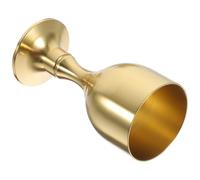 Générique Calice à Vin en Laiton Doré Confortable à Tenir et Facile à Nettoyer pour Dîner Formel et Usage Domestique