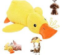 Générique Calming Duck for Dogs Anxiety, Calming Duck Toy for Dogs, Yellow Ducks Dog Toy,Yellow Stuffed Duck Dog Chew Toys for Dog, Chew-Resistant & Machine-Washable (1 Pcs, S)