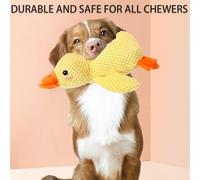 Générique Calming Duck for Dogs Anxiety, Calming Duck Toy for Dogs, Yellow Ducks Dog Toy,Yellow Stuffed Duck Dog Chew Toys for Dog, Chew-Resistant & Machine-Washable (1 Pcs, L)