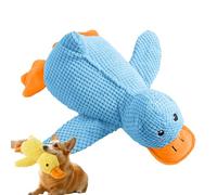 Générique Calming Duck Toy for Dogs, Vivahine Calming Duck Toy, 2025 New The Mellow Dog Emotional Support, Squeak for Small, Indoor Small (Blue)