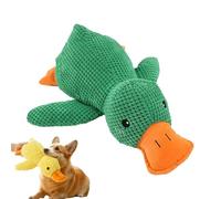 Générique Calming Duck Toy for Dogs, Vivahine Calming Duck Toy, 2025 New The Mellow Dog Emotional Support, Squeak for Small, Indoor Small (Green)